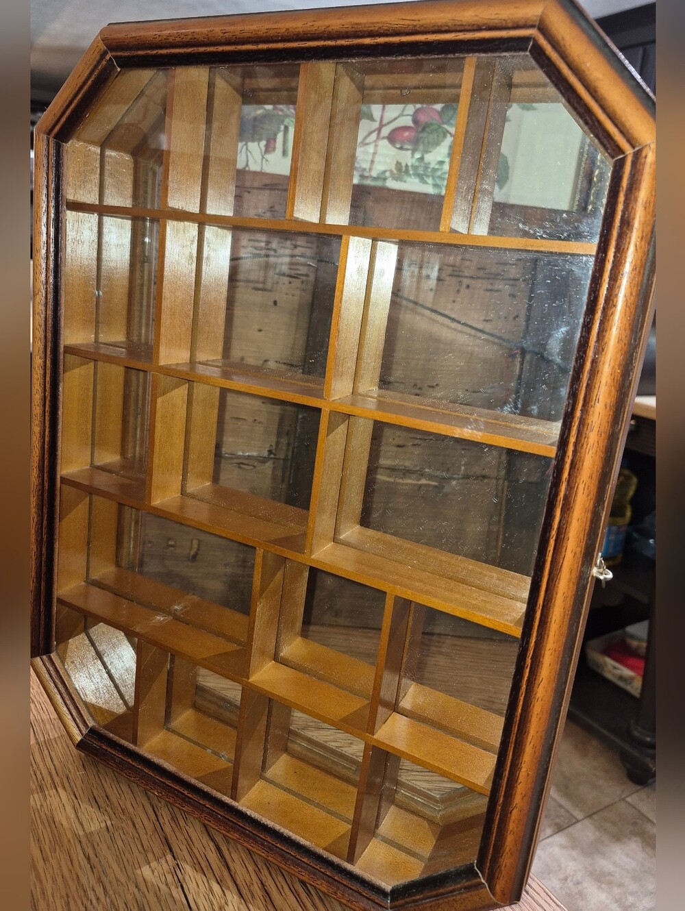 Vintage Shadow Box W/ Shelves